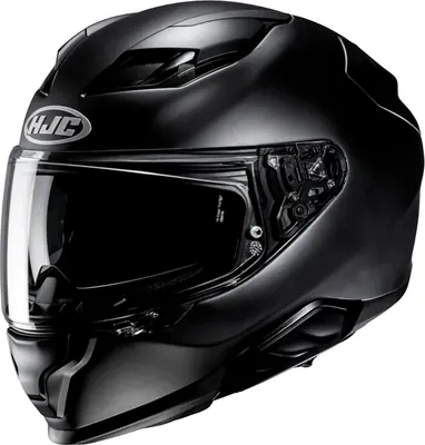 Мотошлем HJC F71 Semi Flat (XS, черный)