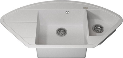 Мойка кухонная Uperwood Quartz Premium UPD-06-01 (белый)