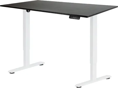 Стол с подъемным механизмом Ergosmart Electric Desk Prime 1380х800х18 (белый/дуб мореный)