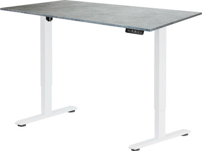 Стол с подъемным механизмом Ergosmart Electric Desk Prime 1380х800х18 (белый/бетон чикаго)