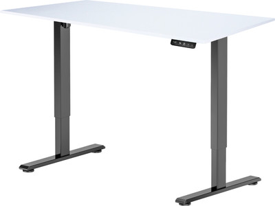Стол с подъемным механизмом Ergosmart Electric Desk Prime 1380х800х18 (черный/альпийский белый)