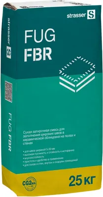 Фуга цементная Quick-mix FUG FBR an (25кг, антрацит)