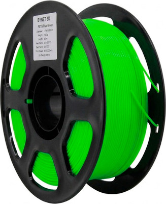 Пластик для 3D-печати BYNET3D PETG / BN_PETG0_FG (Fluo Green)