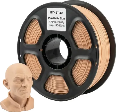 Пластик для 3D-печати BYNET3D PLA / BN_PLA20_SK (Matte Skin)