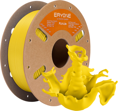 Пластик для 3D-печати Eryone PLA-Lite / B0351005  (Bright Yellow)