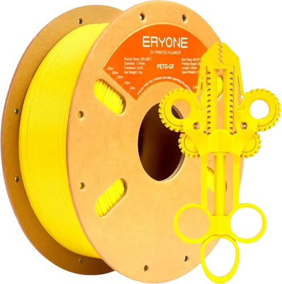 Пластик для 3D-печати Eryone Glass Fiber PETG / B0221003 (1.75мм, 1кг, Yellow)