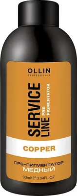 Флюид для препигментации Ollin Professional Service Line (90мл, медный)
