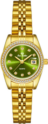 Часы наручные женские Bee Sister (BS) FA1787 (золото/зеленый)