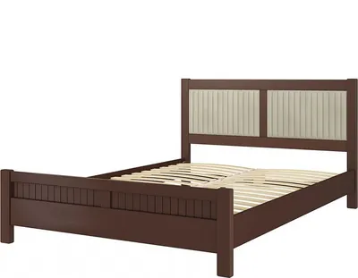 Каркас кровати Bravo Мебель Фрида 160х200 (орех)