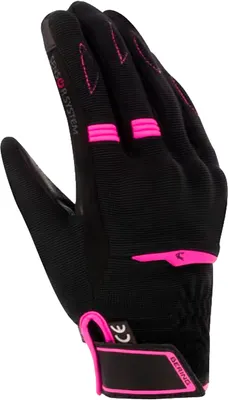 Мотоперчатки BERING Lady Fletcher EVO BGE576-T8 (T8, черный/фуксия)