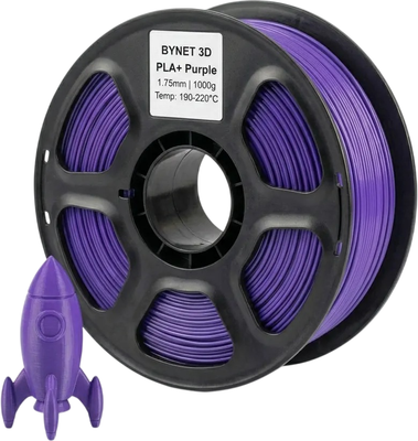 Пластик для 3D-печати BYNET3D PLA + / BN_PLA10_PR (Purple)