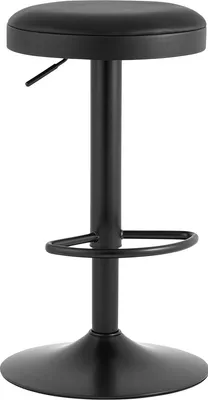 Табурет барный Stool Group Бри NS / D613-1W (черный PU/черный)