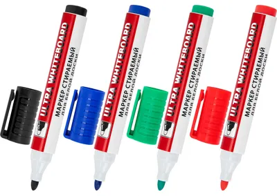 Набор маркеров Brauberg Ultra Whiteboard Marker / 152635 (4цв)