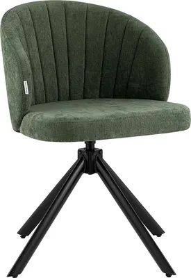 Стул Stool Group Ханнингем с поворотным механизмом / vd-hanningem-pm-pf-green (велюр зеленый)