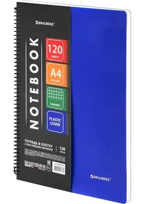 Тетрадь Brauberg Metropolis / 404739 (120л, синий)