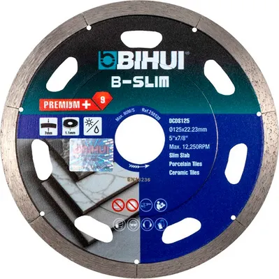 Отрезной диск алмазный BIHUI B-Slim / DCDS125