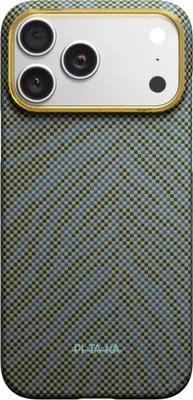 Чехол-бампер Pitaka Breath of Veins Apple iPhone 17 Pro Max (Dive Green)