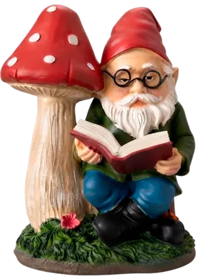 Фигурка для сада Merry Bear Home Decor Читающий гномик ZHS16059