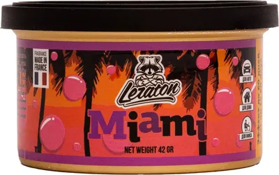 Ароматизатор автомобильный Leraton Miami / L825 (Жвачка)