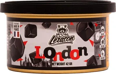 Ароматизатор автомобильный Leraton London / L826 (черный лед)