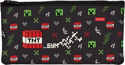 Пенал Hatber Pixel Boom / NPk_63341