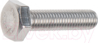 Болт Starfix Шестигранный М8х40 DIN 933 / SM-106805-100 (100шт, нержавеющая сталь А2)