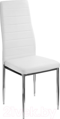 Стул Mio Tesoro Джия DC-060 (белый/хром)