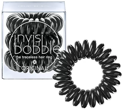 Набор резинок для волос Invisibobble Nano с подвесом True Black (3шт)