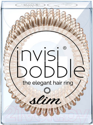 Набор резинок для волос Invisibobble Slim Bronze Me Pretty