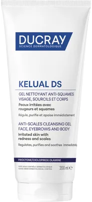 Гель для умывания Ducray Kelual DS Anti-Scales Cleansing Gel (200мл)
