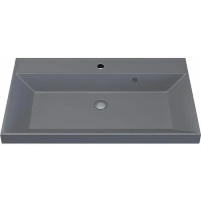 Умывальник Uperwood Classic Quartz 80 (серый матовый/бетон)