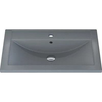 Умывальник Uperwood Foster Quartz 70x45.5x17.5 (серый матовый/бетон)
