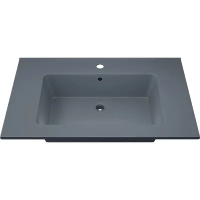 Умывальник Uperwood Parma Quartz 76.5 (серый матовый/бетон)