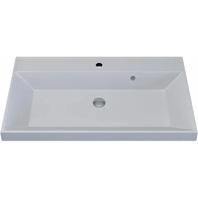 Умывальник Uperwood Classic Quartz 80 (белый матовый/жасмин)