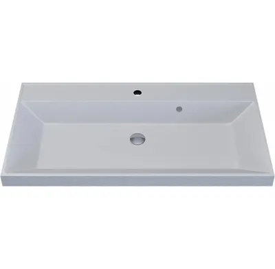 Умывальник Uperwood Classic Quartz 90 (белый матовый/жасмин)