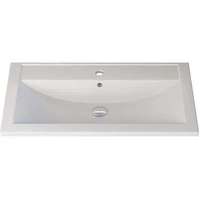 Умывальник Uperwood Foster Quartz 80x45.5x17.5 (белый матовый/жасмин)