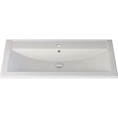 Умывальник Uperwood Foster Quartz 90x45.5x17.5 (белый матовый/жасмин)