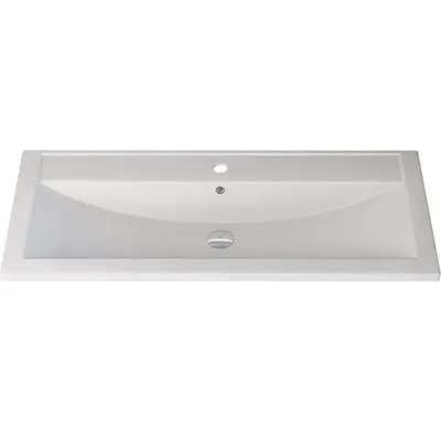 Умывальник Uperwood Foster Quartz 100x45.5x17.5 (белый матовый/жасмин)