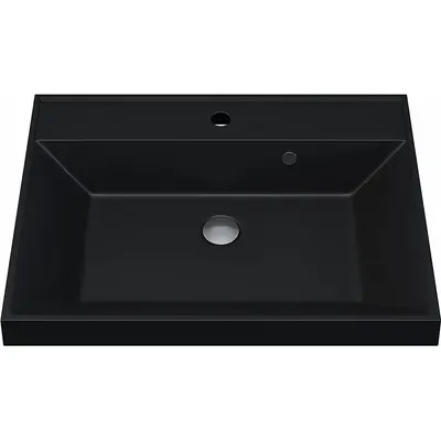 Умывальник Uperwood Classic Quartz 60 (черный матовый/уголь)