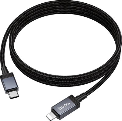Кабель Hoco X118 Generous PD27W (черный)