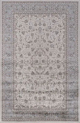 Ковер Merinos Valencia Deluxe F014-STAN-CREAM-L.BLUE (2.5х5)