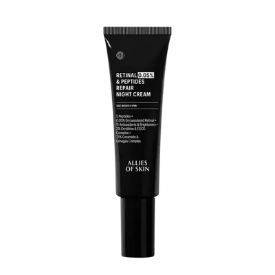 Крем для лица Allies Of Skin Retinal 0.05% & Peptides Repair Night Cream (48мл)