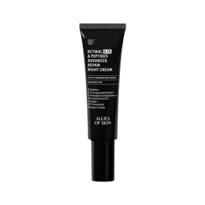 Крем для лица Allies Of Skin Retinal 0.1% & Peptides Advanced Repair Night Cream (50мл)