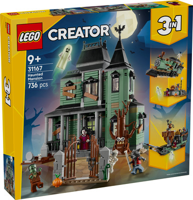 Конструктор Lego Creator Особняк с привидениями 3в1 31167