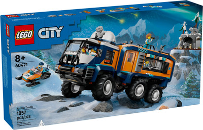 Конструктор Lego City Грузовик-лаборатория Арктической экспедиции 60471