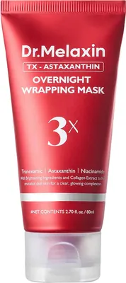 Маска для лица кремовая Dr.Melaxin TX-Astaxanthin Overnight Wrapping Mask ночная (80мл)