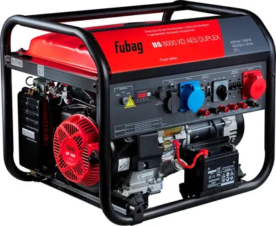 Бензиновый генератор Fubag BS 8000 XD AES Duplex / 46761