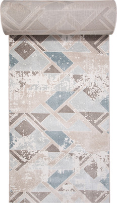 Ковровая дорожка Merinos Naturel D979-STAN-BEIGE-BLUE (1x25)