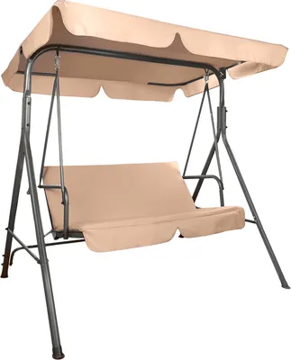 Качели садовые Nostress SC-001 / 680053 (бежевый)