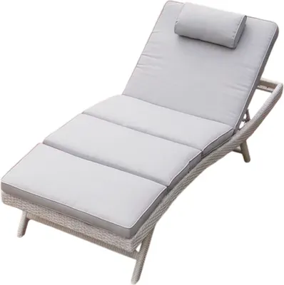 Шезлонг Lisofa Soft Wave / L260525L2 (серый)